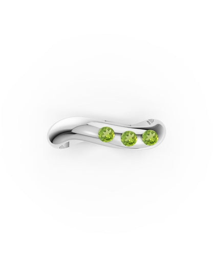 RING ESSENCE HARMONY SILBER - PERIDOT
