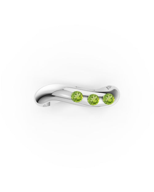 ESSENCE HARMONY RING SILVER - PERIDOT 