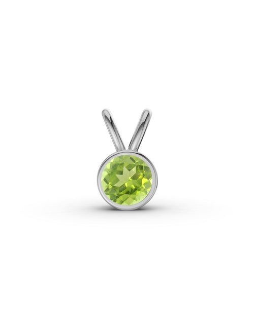 ANHÄNGER ESSENCE SILBER - PERIDOT