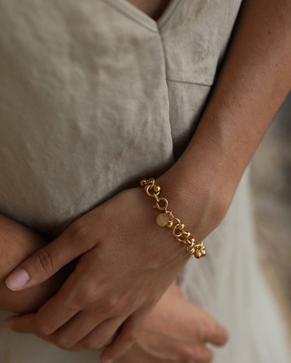 PULSERA JÁVEA ORO