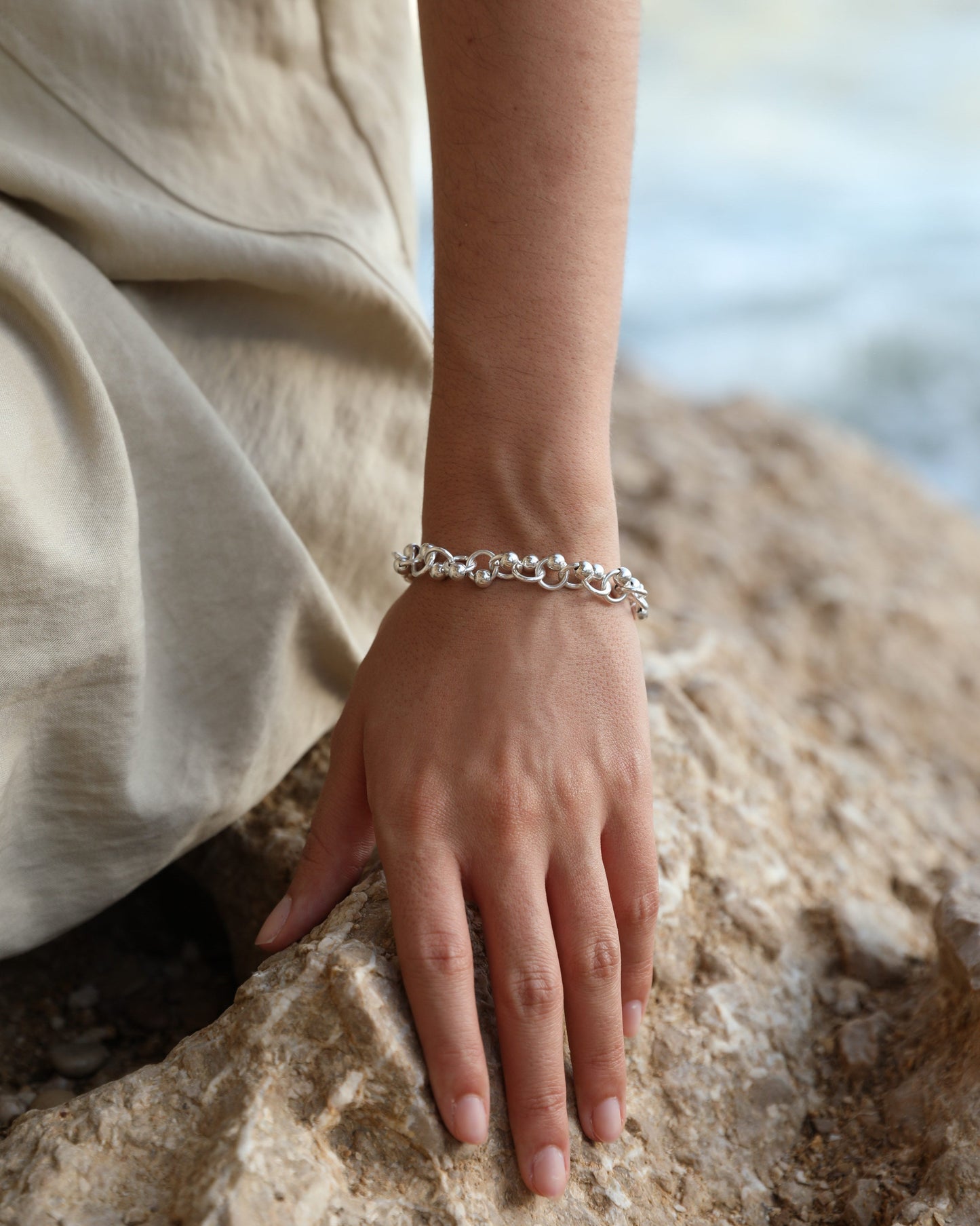 PULSERA JÁVEA PLATA