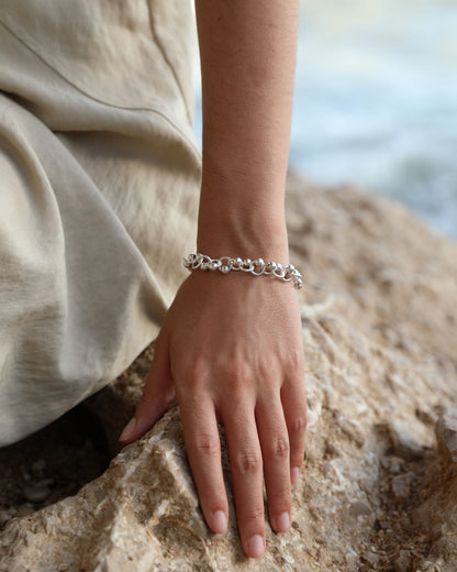 PULSERA JÁVEA PLATA