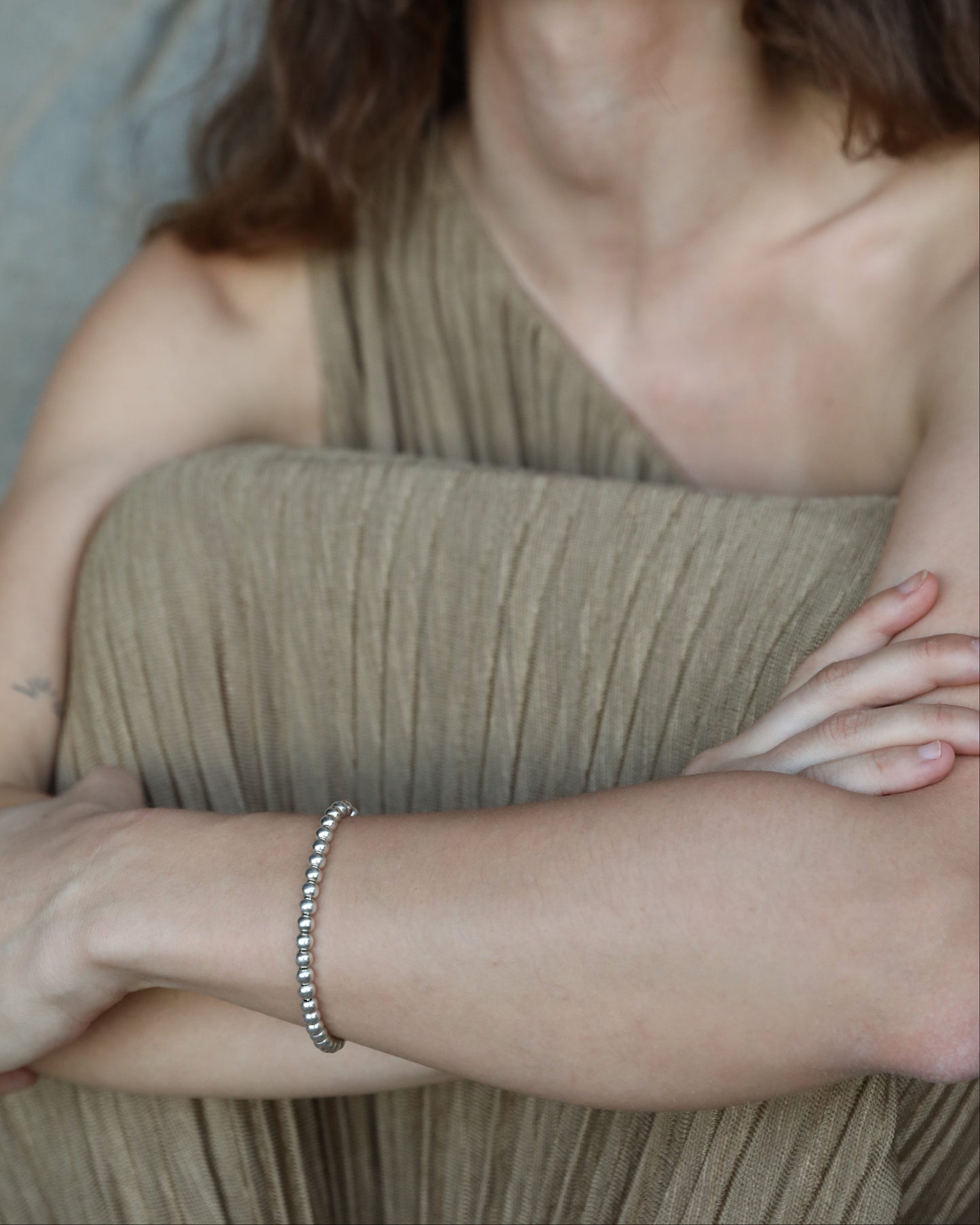 PULSERA MORAIRA PLATA