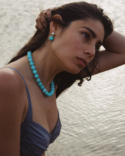 PENDIENTES NAXOS AMAZONITA