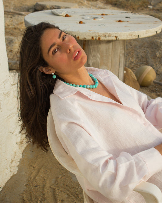 COLLAR NAXOS AMAZONITA