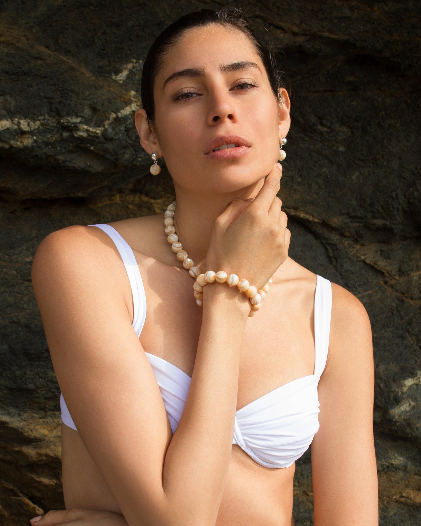 PULSERA NAXOS CARAMELO