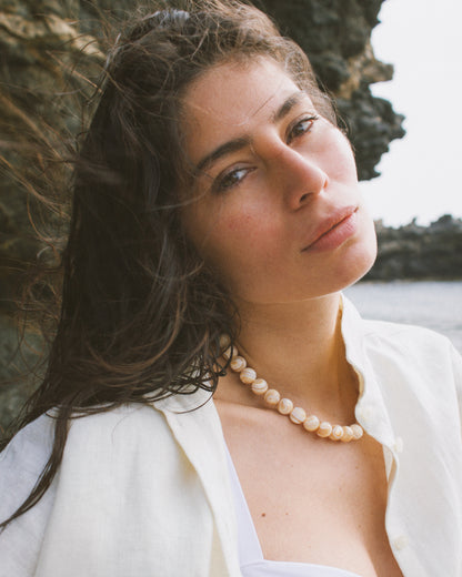 COLLAR NAXOS CARAMELO