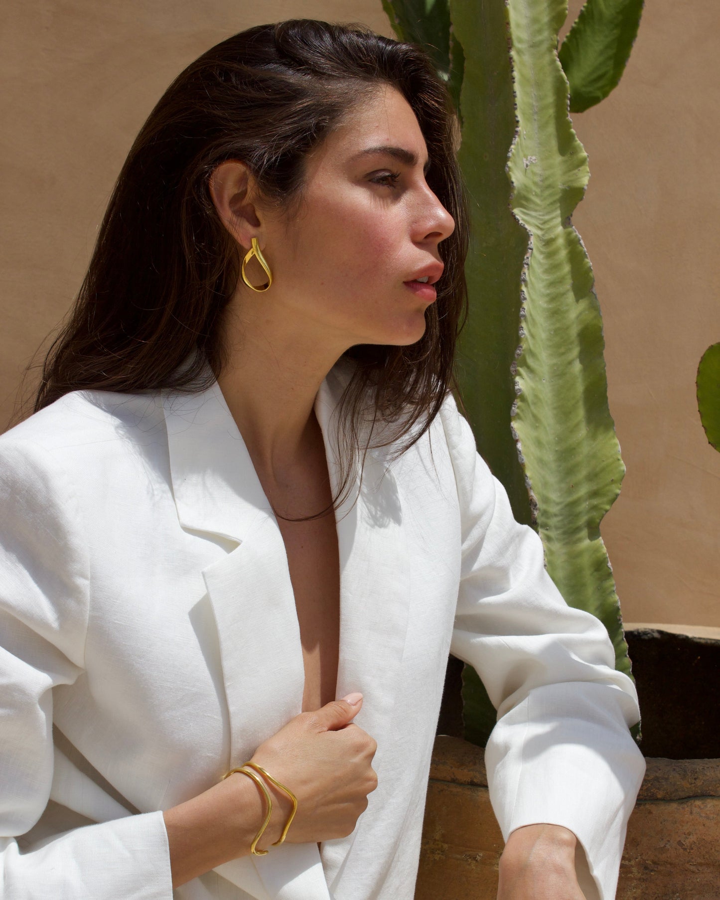 PENDIENTES SIROS ORO